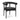 TOV Spara Performance Vegan Leather Dining Chair Black