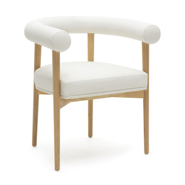 TOV Spara Performance Vegan Leather Dining Chair White
