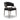 TOV Tatum 2-Tone Performance Vegan Leather Dining Chair Black