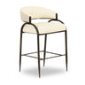 TOV Tatum 2-Tone Performance Vegan Leather Counter Stool, Cream option, image 1