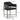 TOV Sezanne 2-Tone Performance Vegan Leather Dining Chair Black
