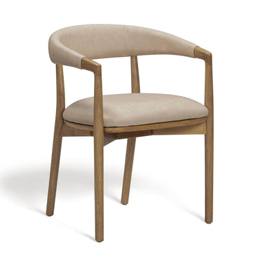 TOV Vina Performance Vegan Leather Dining Chair Taupe