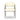 TOV Tatum Cream 2-Tone Performance Vegan Leather and Jacquard Dining Chair Cream