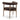 TOV Spara Performance Boucle Dining Chair Chocolate Brown