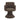 TOV Jeffree Performance Boucle Swivel Dining Chair Chocolate Brown