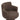 TOV Jeffree Performance Boucle Swivel Dining Chair Chocolate Brown