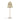 TOV June White Floor Lamp Gold, White Medium