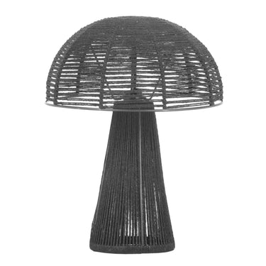 TOV Oddy Jute Table Lamp, Black option, image 1