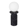 TOV Globe Marble Lamp, Black option, image 1