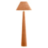 TOV Graham Velvet Floor Lamp Terracotta