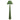 TOV Graham Velvet Floor Lamp Green