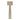 TOV Tapered Natural Chenille Fiber Floor Lamp Natural