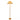 TOV Keria Natural Vegan Leather and Raffia Contract-Grade Floor Lamp Brown, Natural