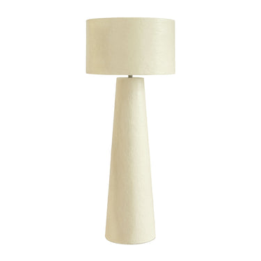 TOV Yala Cream Papier Mache Floor Lamp Cream