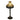 TOV Buchanan Black Aluminium Table Lamp Black, Natural
