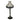 TOV Buchanan Black Aluminium Table Lamp Black, Natural