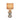 TOV Pebble Cream Papier Mache Table Lamp, image 4