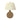 TOV Pallora Cream & Natural Rattan Table Lamp, image 1