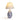 TOV Sardine White & Blue Ceramic Table Lamp, image 3
