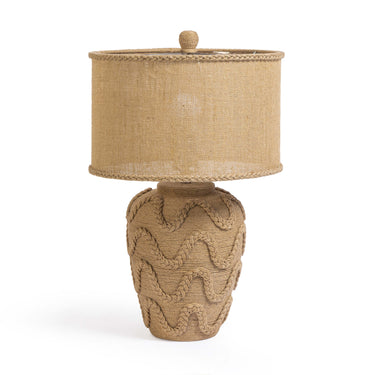 TOV Baha Natural Bamboo Jute Table Lamp, image 1