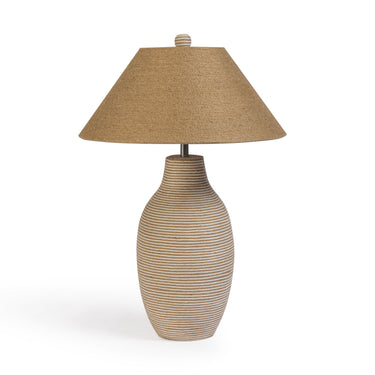 TOV Tanga Natural Jute and Cotton Table Lamp, image 1