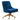 TOV Beatrix Performance Velvet Office Swivel Chair Navy