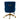 TOV Beatrix Performance Velvet Office Swivel Chair Navy