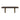 TOV Selena 90" Ash Rectangular Dining Table Chocolate, Gold