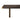 TOV Selena 90" Ash Rectangular Dining Table Chocolate, Gold