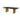 TOV Selena 90" Ash Rectangular Dining Table Chocolate, Gold