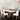 TOV Selena 90" Ash Rectangular Dining Table Cream, Gold