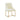 TOV Lisa Pleated Performance Velvet Dining Chair Cream