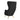 TOV Julia Performance Velvet Wingback Accent Chair Black