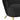 TOV Julia Performance Velvet Wingback Accent Chair Black