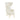 TOV Julia Cream Velvet Channel Tufted Wingback Chair