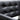 TOV Director Performance Vegan Leather Stool with Silver Base, Black / Bar Height option, image 6