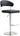 TOV Cosmo Performance Vegan Leather Adjustable Stool, Black option, image 1