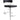 TOV Cosmo Performance Vegan Leather Adjustable Stool, Black option, image 7
