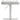 TOV Cosmo Performance Vegan Leather Adjustable Stool, White option, image 3