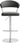 TOV Cosmo Performance Vegan Leather Adjustable Stool Grey
