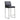 TOV Denmark Performance Vegan Leather Stool with Silver Base - Set of 2, Black / Counter Height option, image 3