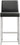 TOV Denmark Performance Vegan Leather Stool with Silver Base - Set of 2, Grey / Counter Height option, image 5