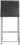TOV Denmark Performance Vegan Leather Stool with Silver Base - Set of 2, Grey / Counter Height option, image 6