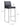 TOV Denmark Performance Vegan Leather Stool with Silver Base - Set of 2, Black / Bar Height option, image 9