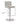 TOV Amalfi Performance Vegan Leather Adjustable Stool, Light Grey option, image 8