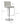 TOV Amalfi Performance Vegan Leather Adjustable Stool, Light Grey option, image 9
