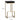 TOV Ferrara Black Performance Vegan Leather and Gold Steel Barstool - Set of 2, image 9