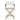 TOV Director Performance Vegan Leather Stool with Gold Base, White / Counter Height option, image 3