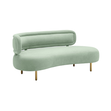 TOV Tischa 70" Performance Fabric Sofa Mint Green