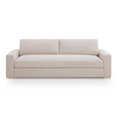 TOV Beckham 96" Performance Chenille Sofa, Cream option, image 1